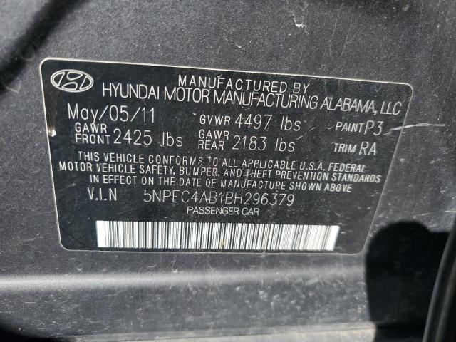 Photo 11 VIN: 5NPEC4AB1BH296379 - HYUNDAI SONATA SE 