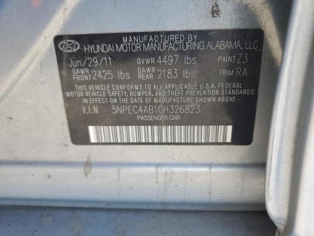 Photo 11 VIN: 5NPEC4AB1CH326823 - HYUNDAI SONATA SE 