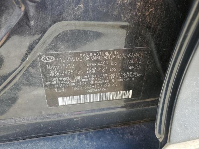 Photo 11 VIN: 5NPEC4AB1DH529180 - HYUNDAI SONATA 