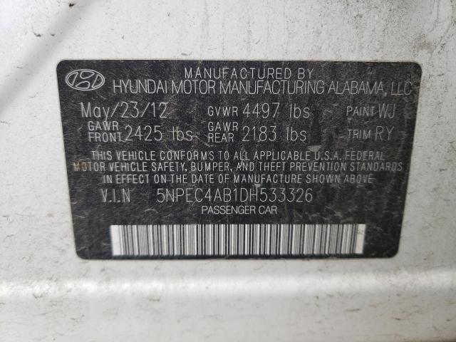 Photo 11 VIN: 5NPEC4AB1DH533326 - HYUNDAI SONATA SE 