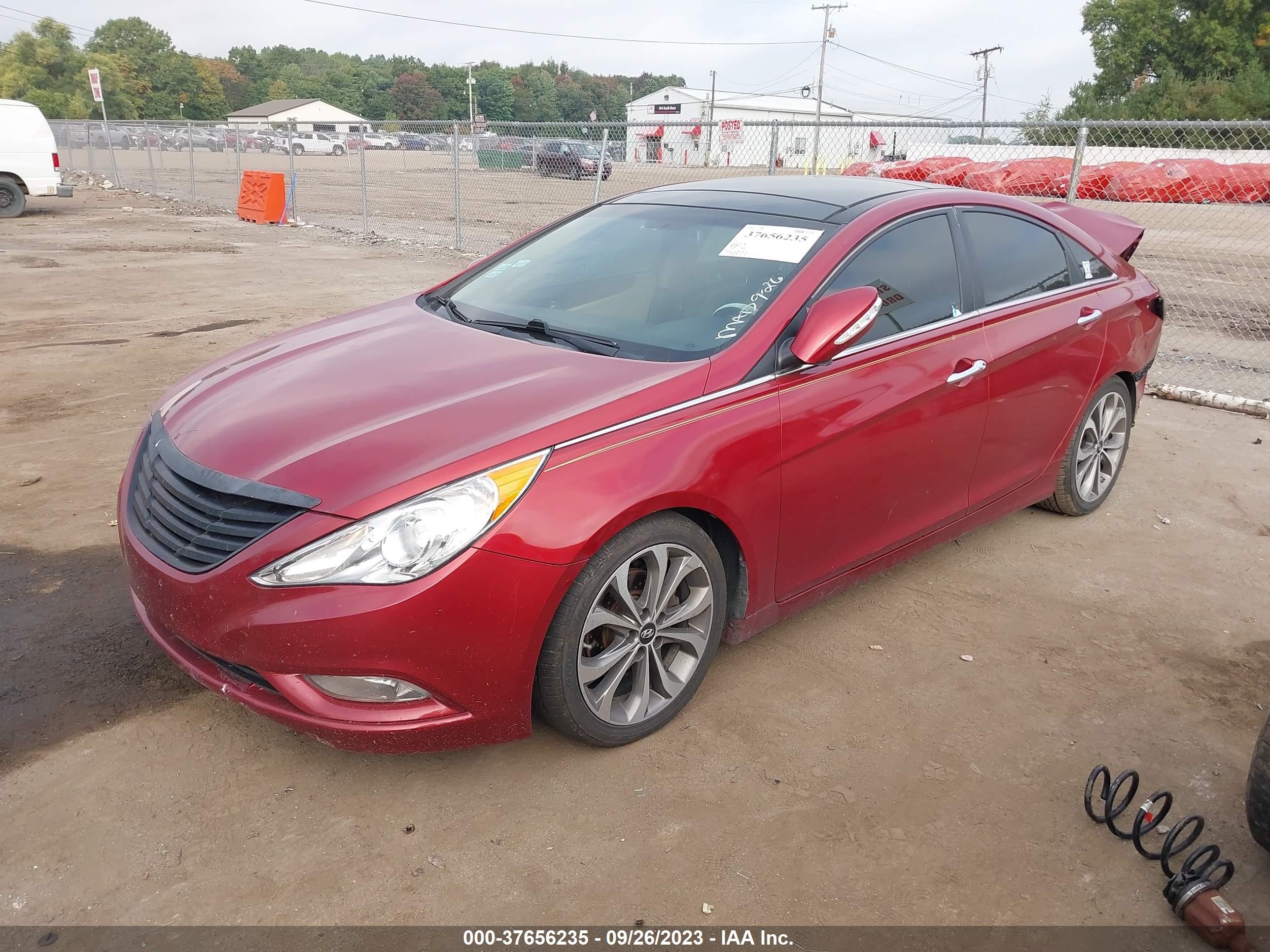 Photo 1 VIN: 5NPEC4AB1DH577309 - HYUNDAI SONATA 