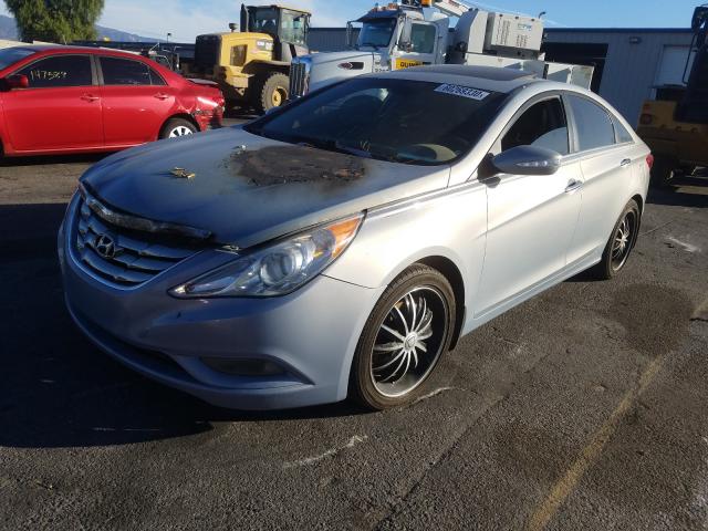 Photo 1 VIN: 5NPEC4AB1DH581568 - HYUNDAI SONATA SE 