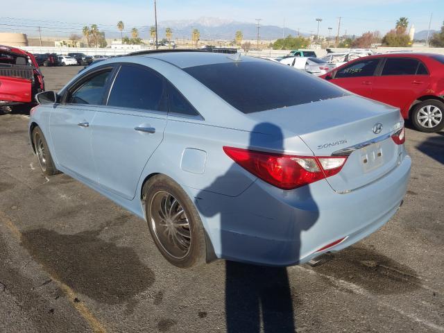 Photo 2 VIN: 5NPEC4AB1DH581568 - HYUNDAI SONATA SE 