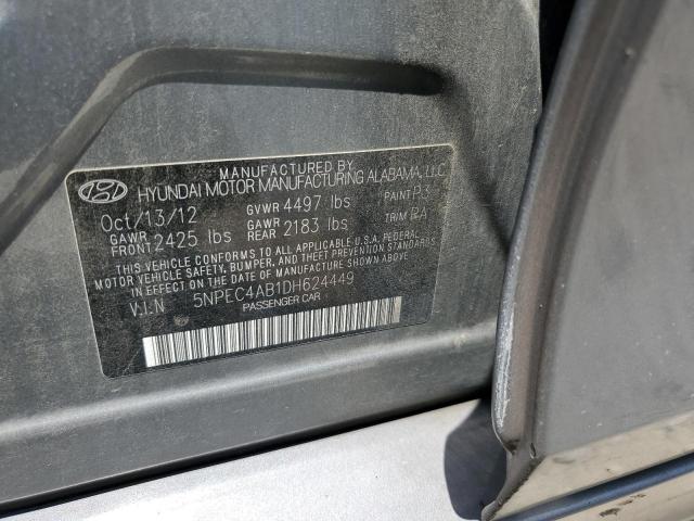 Photo 11 VIN: 5NPEC4AB1DH624449 - HYUNDAI SONATA 