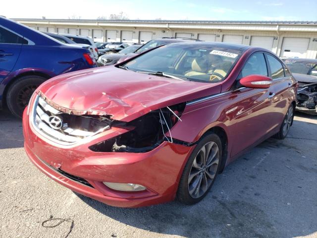 Photo 1 VIN: 5NPEC4AB1DH648587 - HYUNDAI SONATA SE 