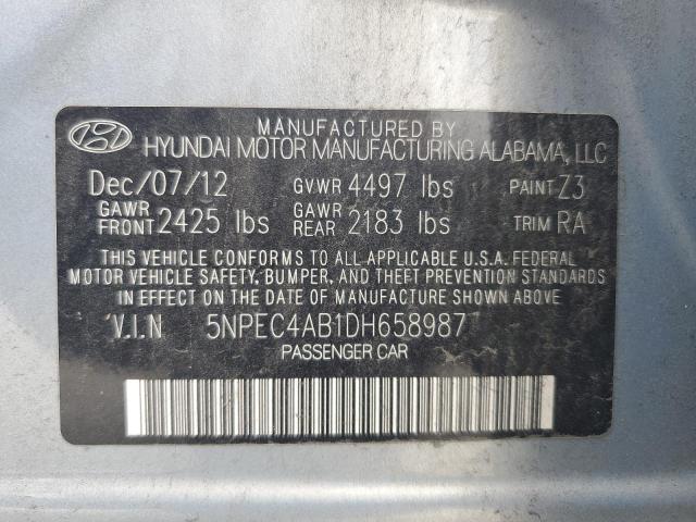 Photo 12 VIN: 5NPEC4AB1DH658987 - HYUNDAI SONATA SE 