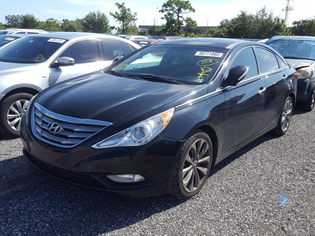 Photo 1 VIN: 5NPEC4AB1DH701854 - HYUNDAI SONATA SE 