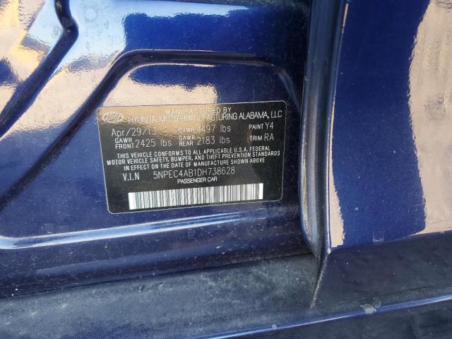 Photo 11 VIN: 5NPEC4AB1DH738628 - HYUNDAI SONATA SE 