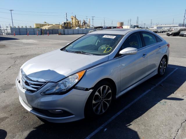 Photo 1 VIN: 5NPEC4AB1EH826497 - HYUNDAI SONATA SE 