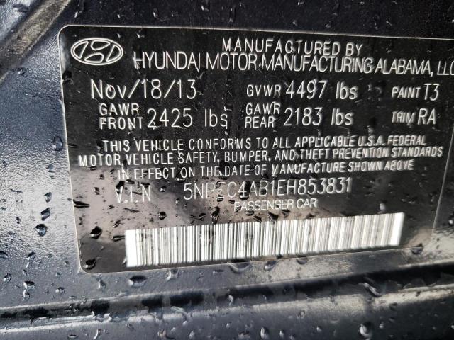 Photo 9 VIN: 5NPEC4AB1EH853831 - HYUNDAI SONATA SE 