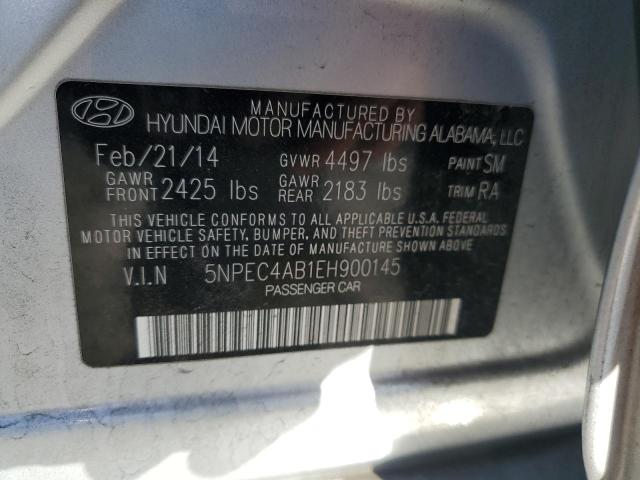 Photo 12 VIN: 5NPEC4AB1EH900145 - HYUNDAI SONATA 