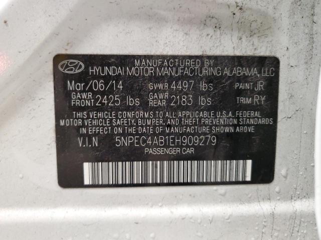 Photo 11 VIN: 5NPEC4AB1EH909279 - HYUNDAI SONATA SE 