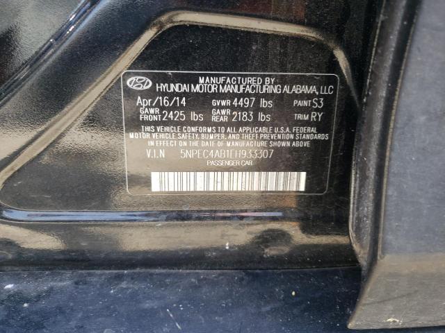 Photo 11 VIN: 5NPEC4AB1EH933307 - HYUNDAI SONATA SE 