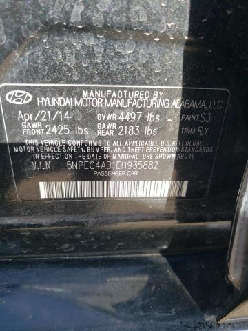 Photo 11 VIN: 5NPEC4AB1EH935882 - HYUNDAI SONATA 