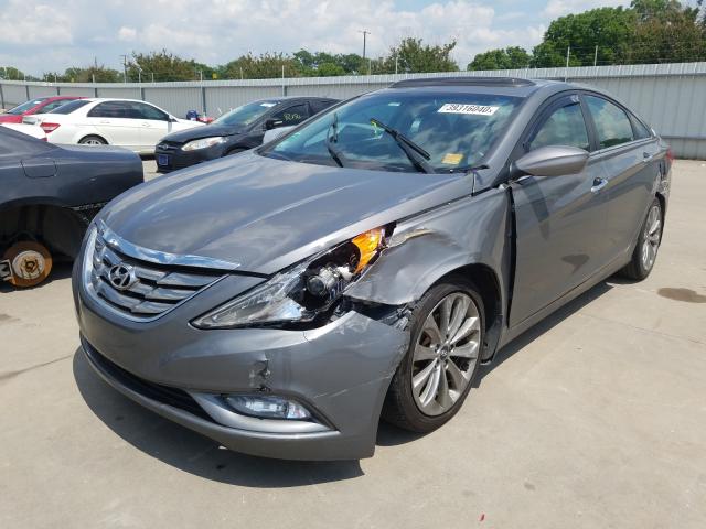 Photo 1 VIN: 5NPEC4AB2CH443701 - HYUNDAI SONATA SE 