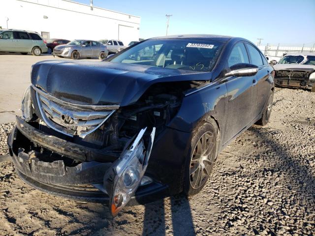 Photo 1 VIN: 5NPEC4AB2DH548837 - HYUNDAI SONATA SE 