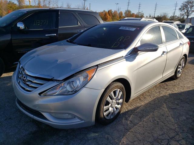 Photo 1 VIN: 5NPEC4AB2DH591834 - HYUNDAI SONATA SE 