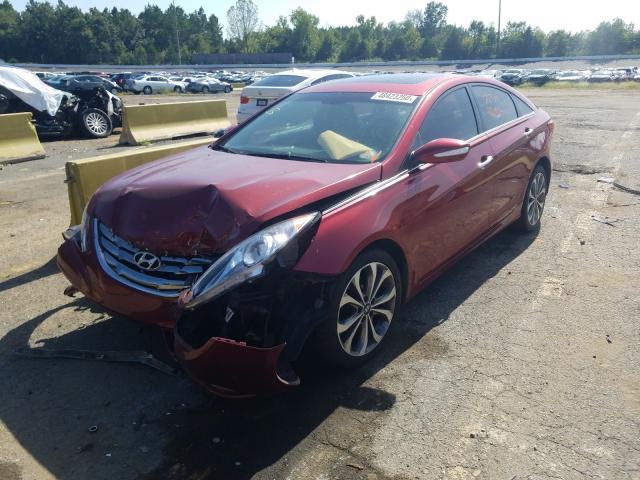 Photo 1 VIN: 5NPEC4AB2DH716878 - HYUNDAI SONATA SE 