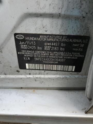 Photo 11 VIN: 5NPEC4AB2DH764087 - HYUNDAI SONATA SE 