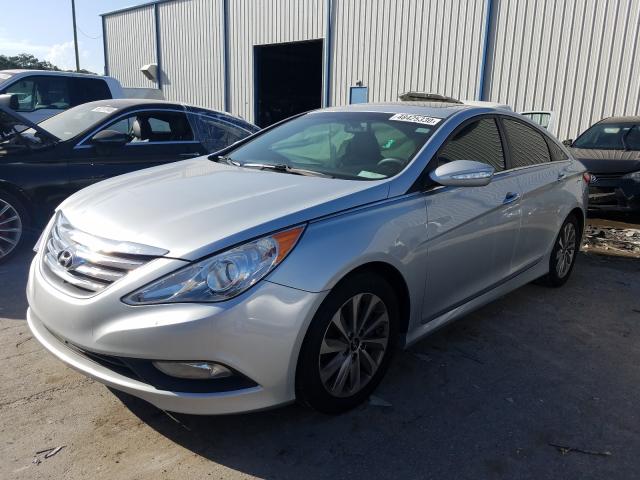 Photo 1 VIN: 5NPEC4AB2EH899894 - HYUNDAI SONATA SE 