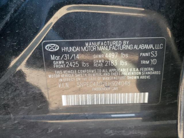 Photo 11 VIN: 5NPEC4AB2EH924048 - HYUNDAI SONATA SE 