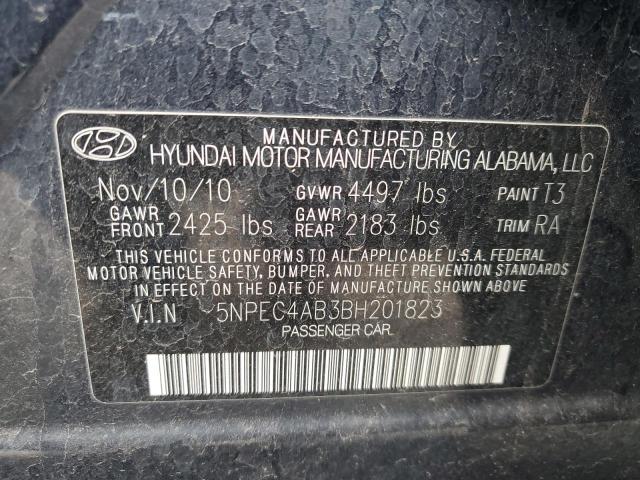 Photo 11 VIN: 5NPEC4AB3BH201823 - HYUNDAI SONATA SE 