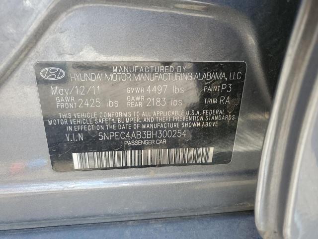 Photo 11 VIN: 5NPEC4AB3BH300254 - HYUNDAI SONATA SE 