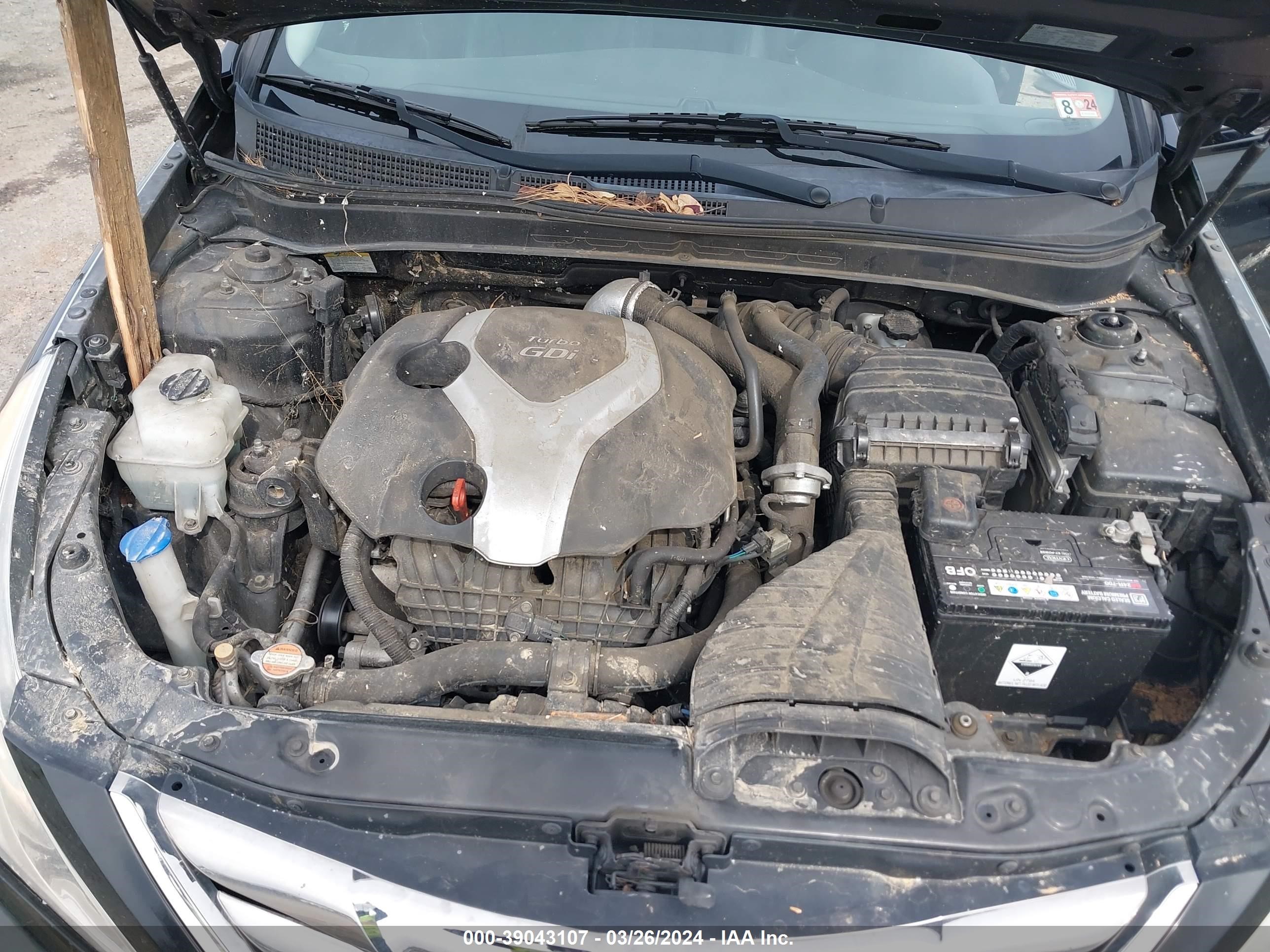 Photo 9 VIN: 5NPEC4AB3CH324071 - HYUNDAI SONATA 