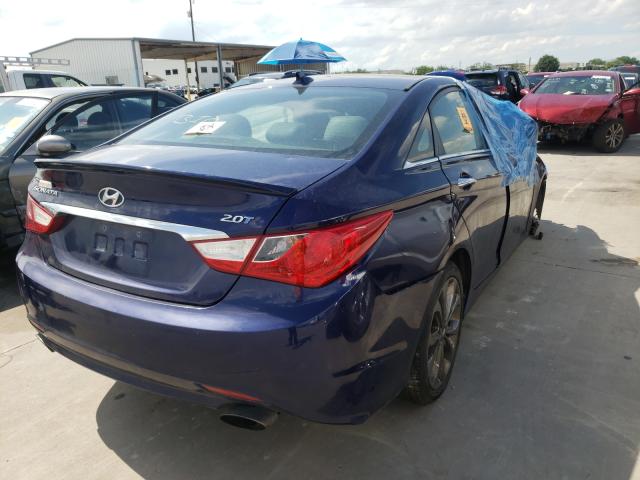 Photo 3 VIN: 5NPEC4AB3DH742437 - HYUNDAI SONATA SE 