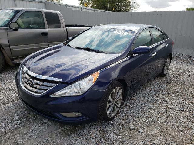 Photo 1 VIN: 5NPEC4AB3DH800336 - HYUNDAI SONATA SE 