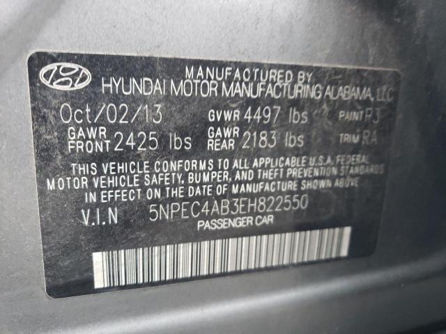 Photo 11 VIN: 5NPEC4AB3EH822550 - HYUNDAI SONATA 