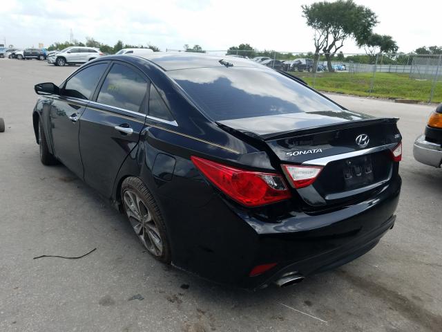 Photo 2 VIN: 5NPEC4AB3EH855354 - HYUNDAI SONATA SE 