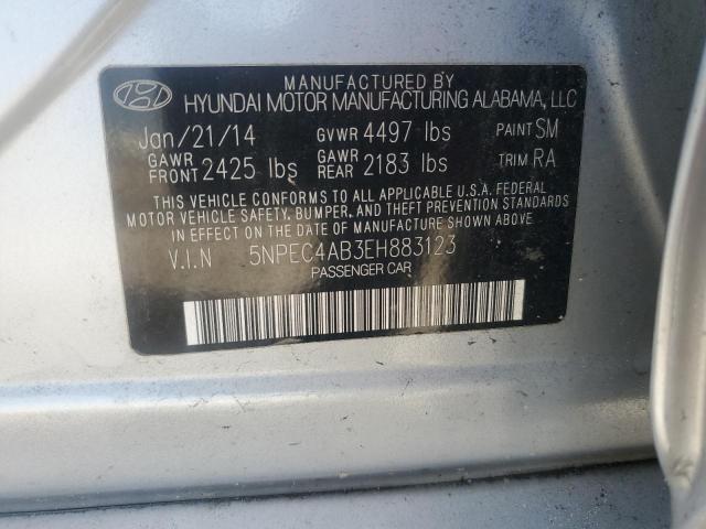 Photo 12 VIN: 5NPEC4AB3EH883123 - HYUNDAI SONATA SE 