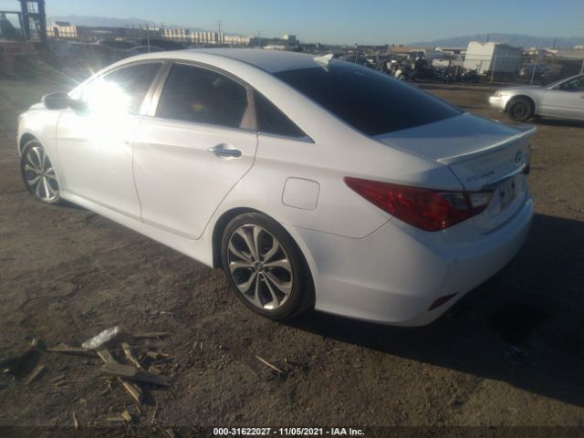 Photo 2 VIN: 5NPEC4AB3EH891495 - HYUNDAI SONATA 