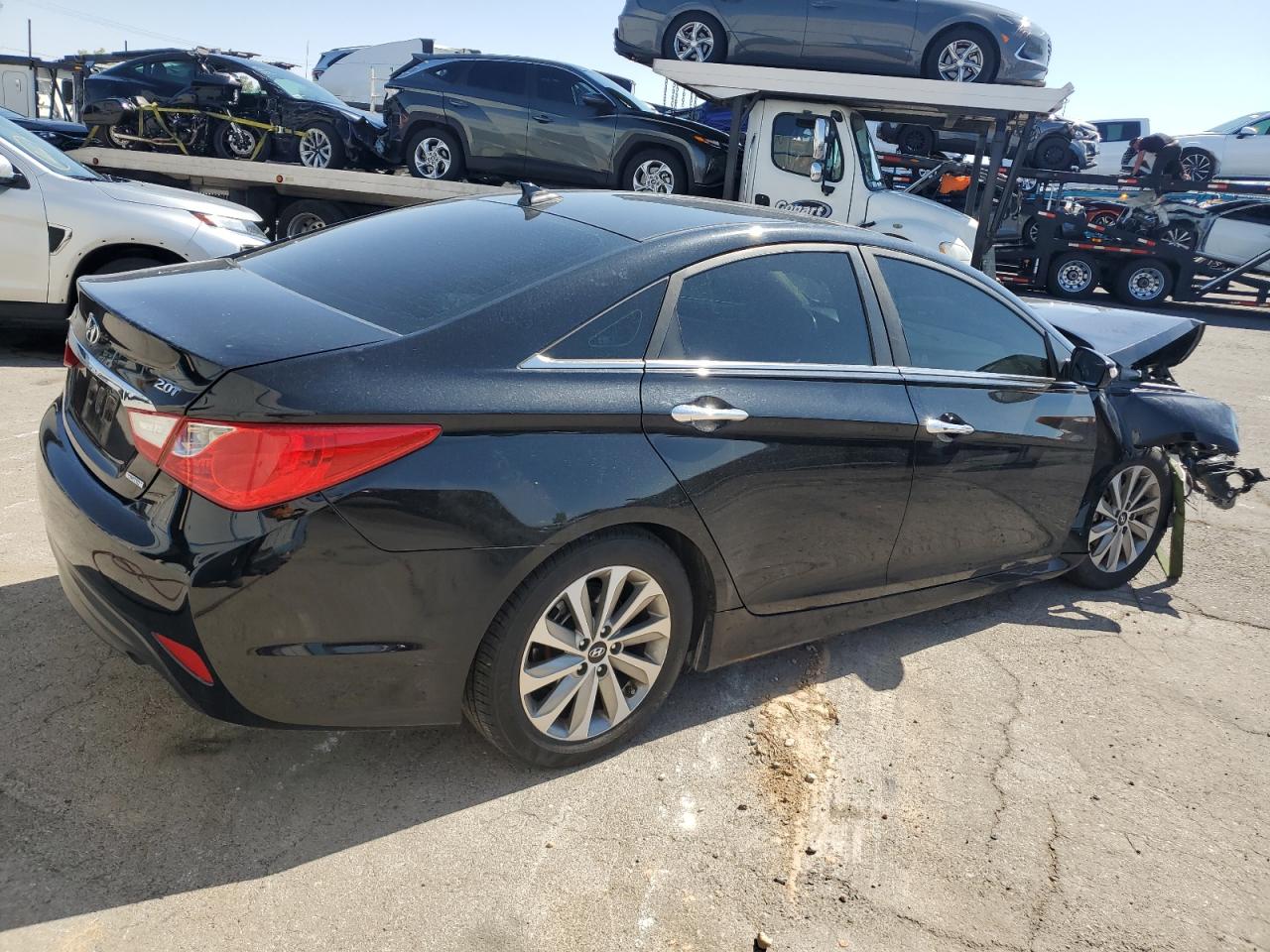 Photo 2 VIN: 5NPEC4AB3EH904374 - HYUNDAI SONATA 