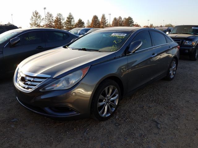 Photo 1 VIN: 5NPEC4AB4DH555577 - HYUNDAI SONATA SE 