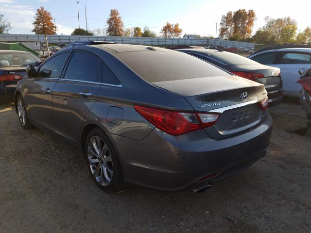 Photo 2 VIN: 5NPEC4AB4DH555577 - HYUNDAI SONATA SE 