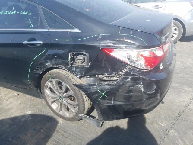 Photo 8 VIN: 5NPEC4AB4DH581354 - HYUNDAI SONATA SE 