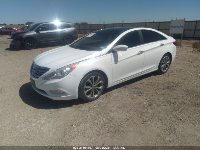 Photo 1 VIN: 5NPEC4AB4DH593326 - HYUNDAI SONATA 