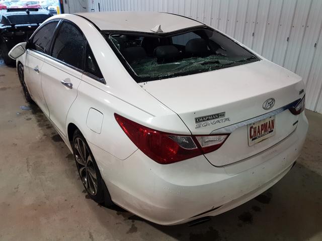 Photo 2 VIN: 5NPEC4AB4DH598350 - HYUNDAI SONATA SE 