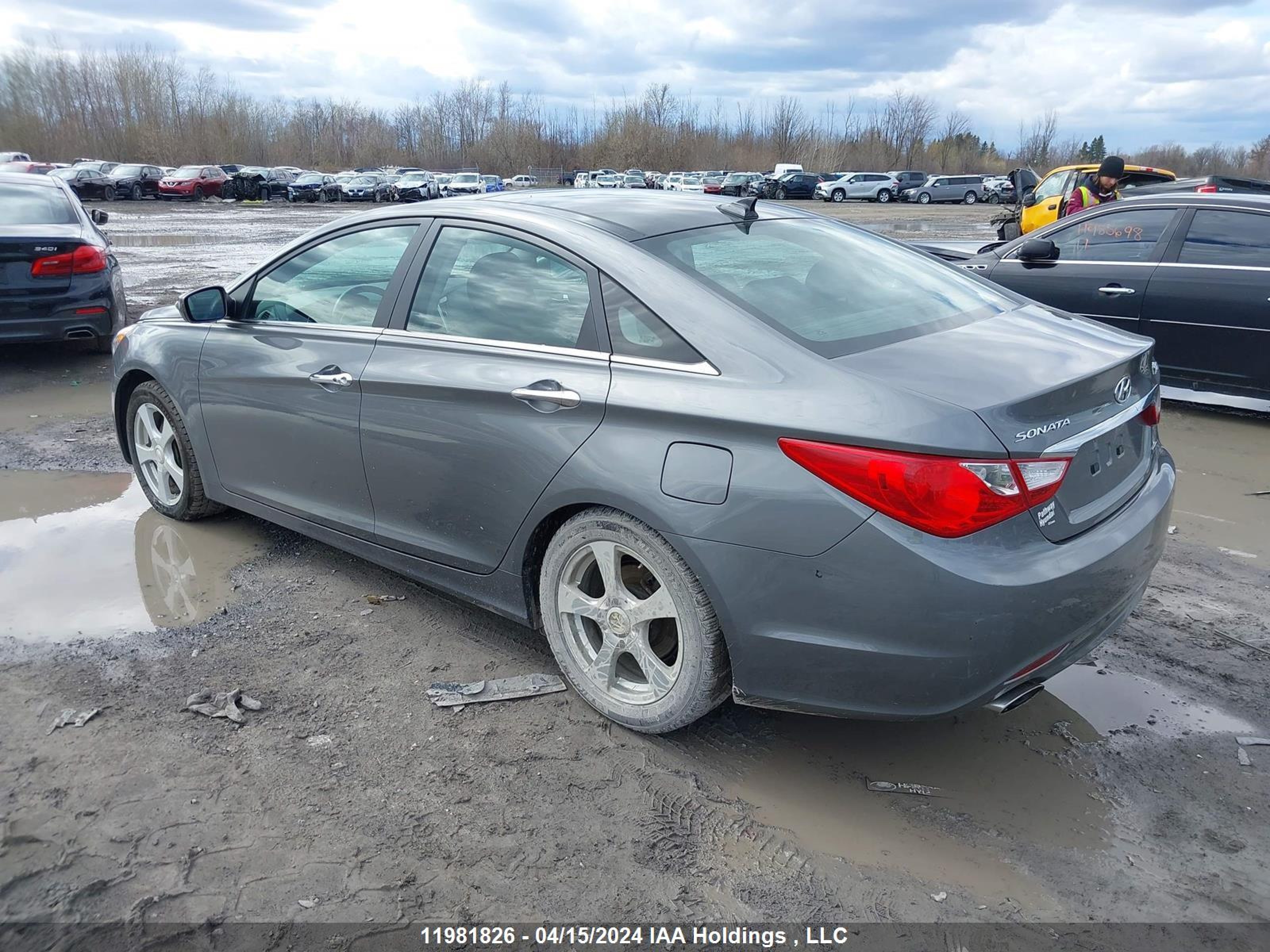 Photo 2 VIN: 5NPEC4AB4DH735965 - HYUNDAI SONATA 