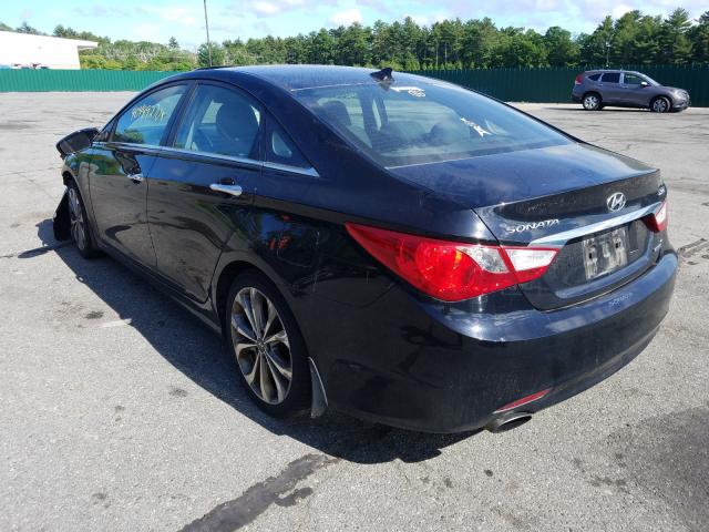 Photo 2 VIN: 5NPEC4AB4DH738803 - HYUNDAI SONATA SE 