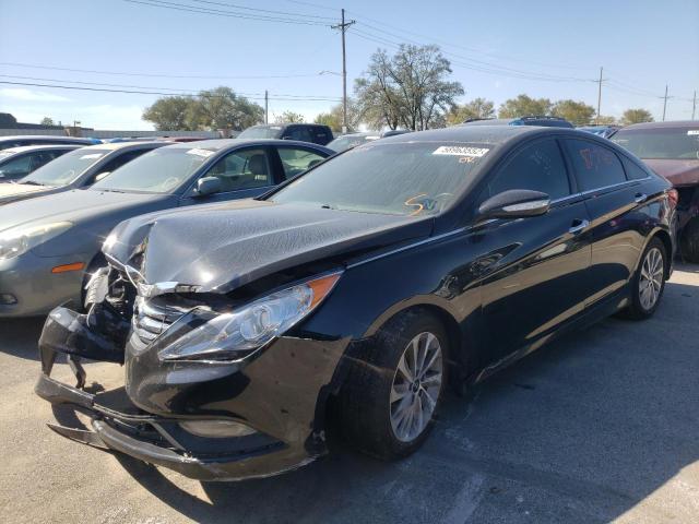 Photo 1 VIN: 5NPEC4AB4EH897175 - HYUNDAI SONATA SE 