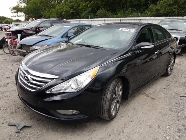 Photo 1 VIN: 5NPEC4AB4EH947329 - HYUNDAI SONATA SE 