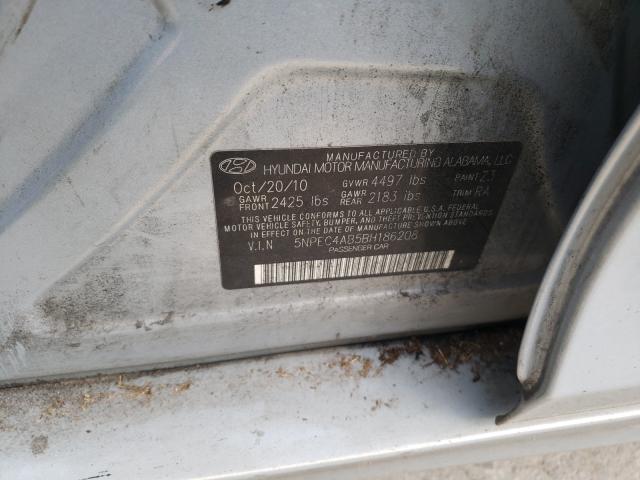 Photo 9 VIN: 5NPEC4AB5BH186208 - HYUNDAI SONATA SE 