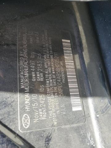 Photo 11 VIN: 5NPEC4AB5BH205291 - HYUNDAI SONATA SE 