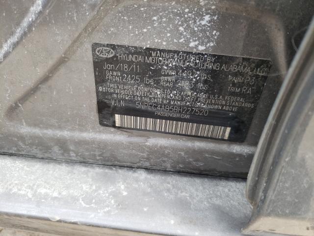 Photo 9 VIN: 5NPEC4AB5BH227520 - HYUNDAI SONATA SE 