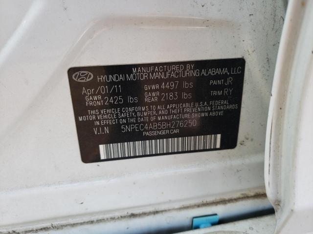 Photo 9 VIN: 5NPEC4AB5BH276250 - HYUNDAI SONATA 