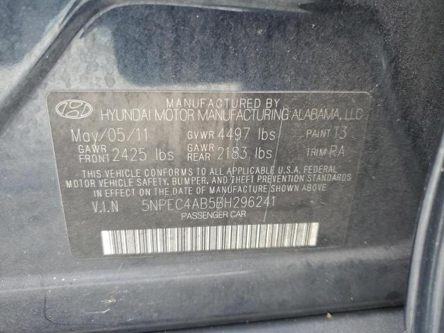 Photo 12 VIN: 5NPEC4AB5BH296241 - HYUNDAI SONATA SE 