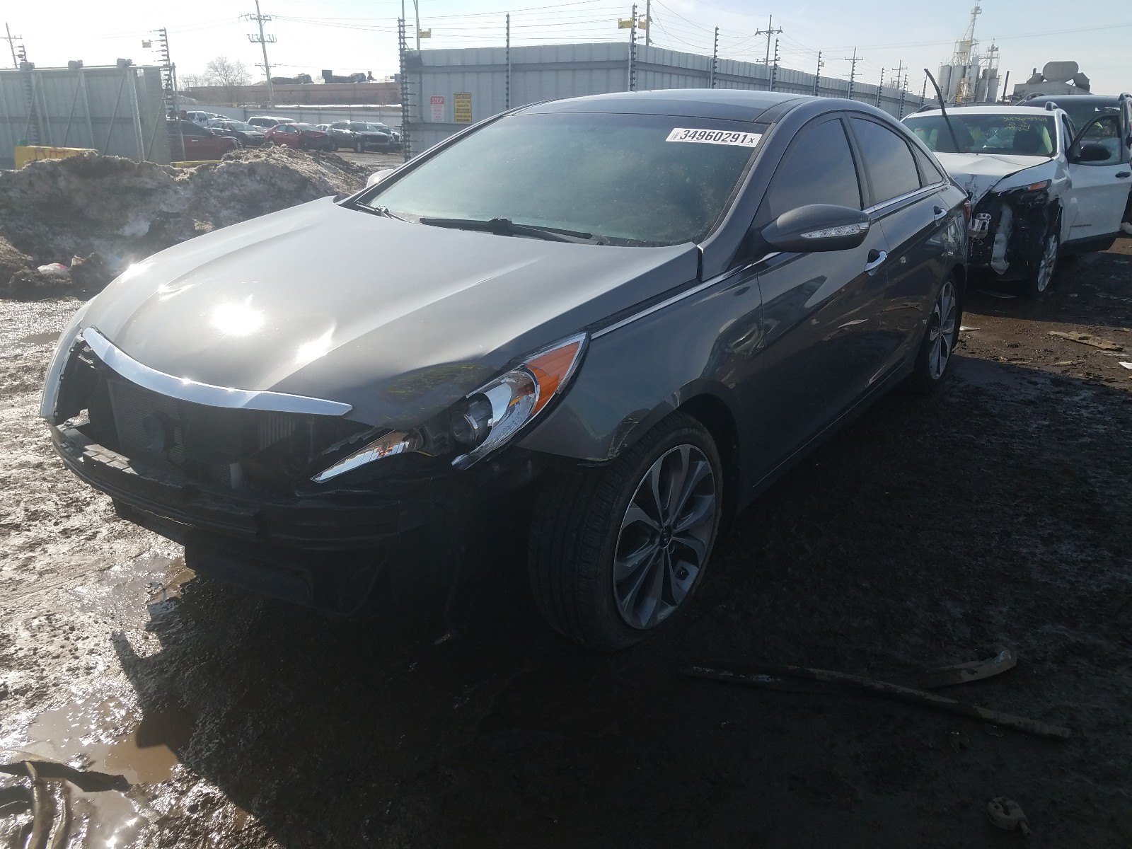 Photo 1 VIN: 5NPEC4AB5DH606052 - HYUNDAI SONATA SE 